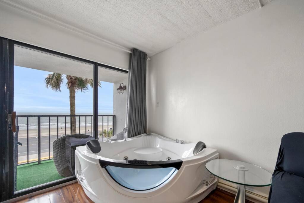 Bello Condominio Con Vista Al Mar, Jacuzzi Interno Galveston Exterior photo